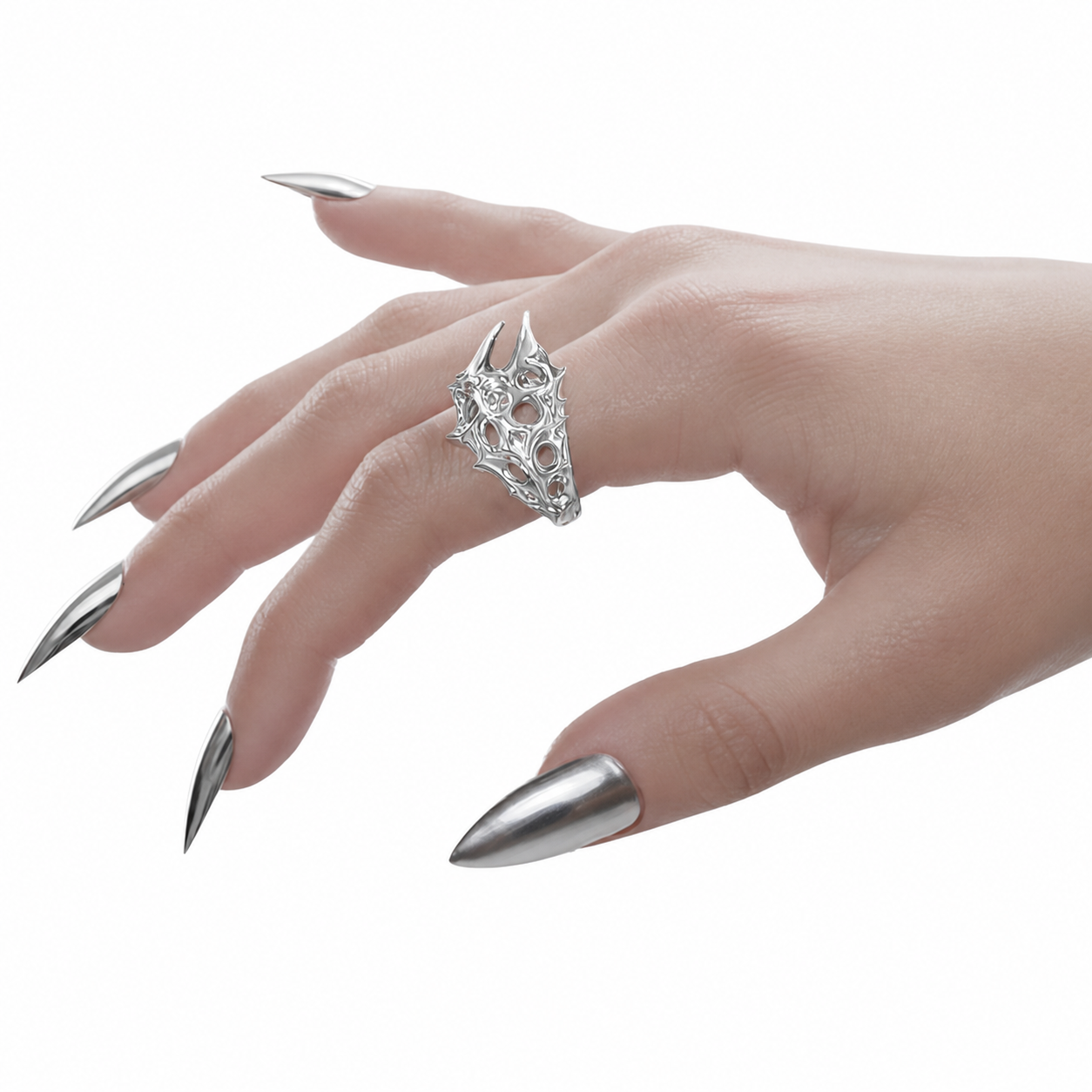 RINGU 002 plata en uso